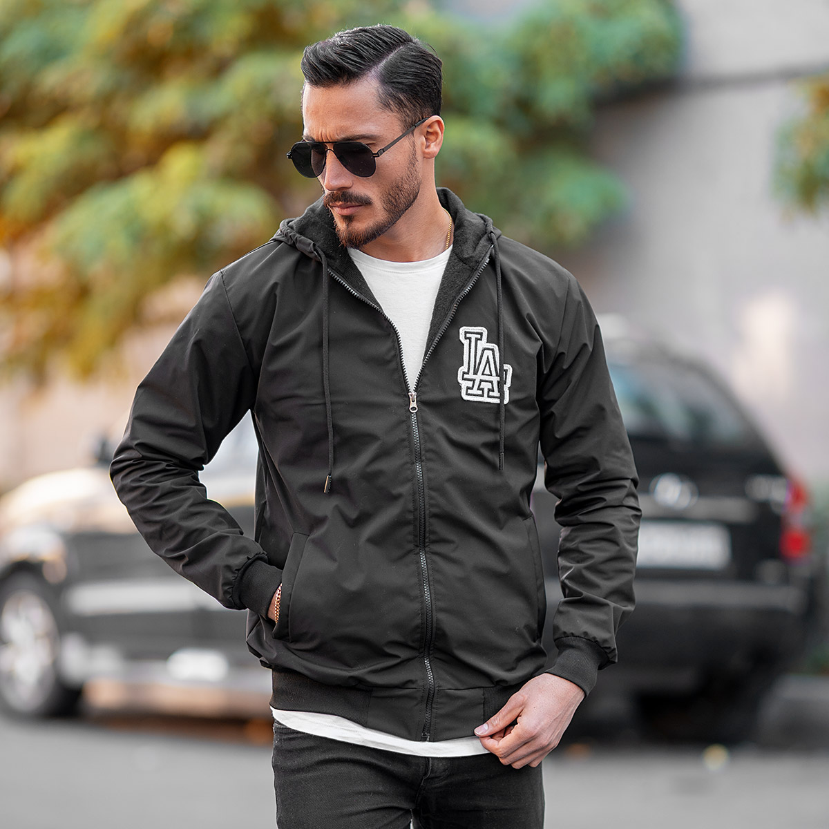 سوئی شرت LA مشکی